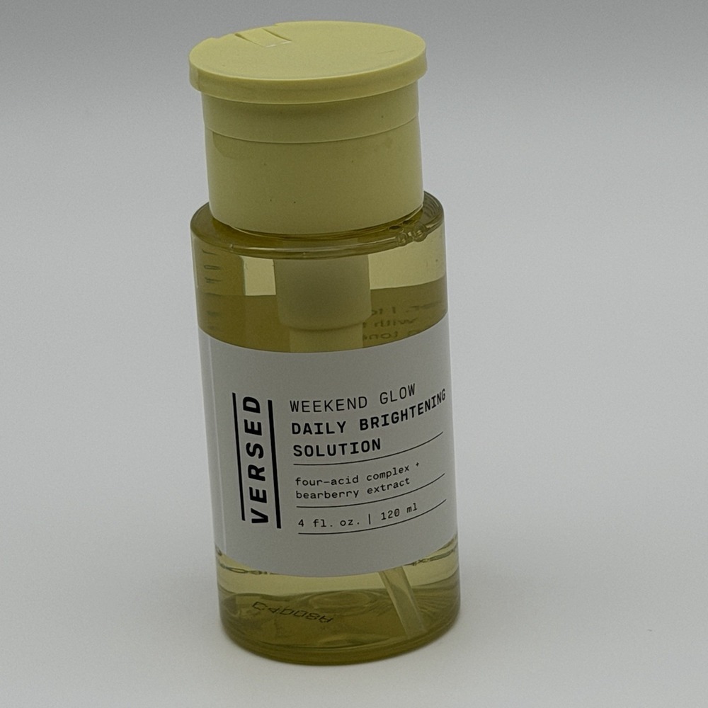VERSED Weekend Glow Daily Brightening‎ Solution Four-Acid Complex - 4 oz